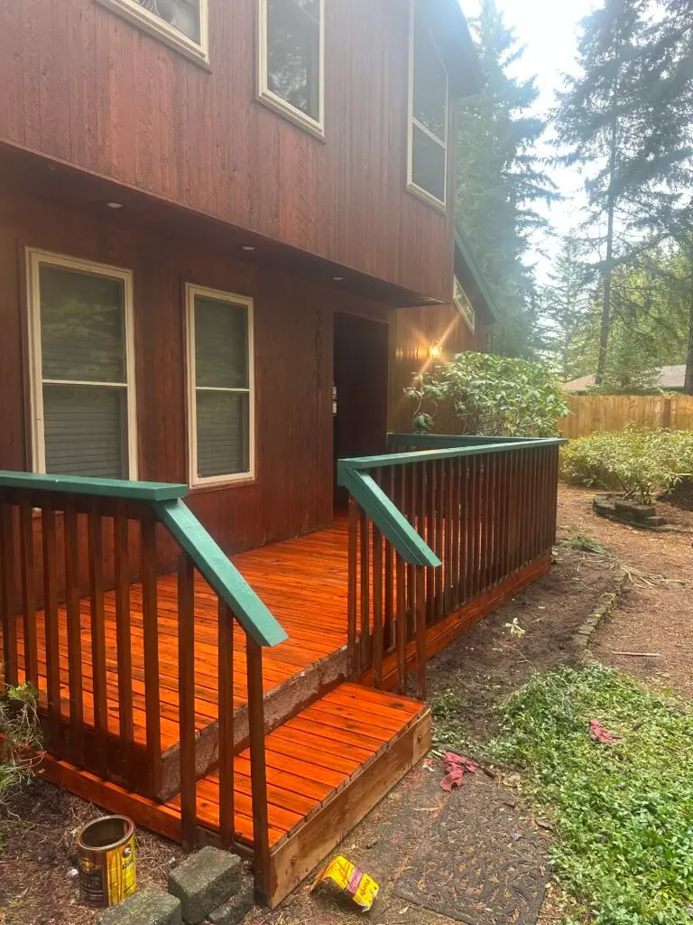 Deck Tread and Skirt Installation in Bremerton