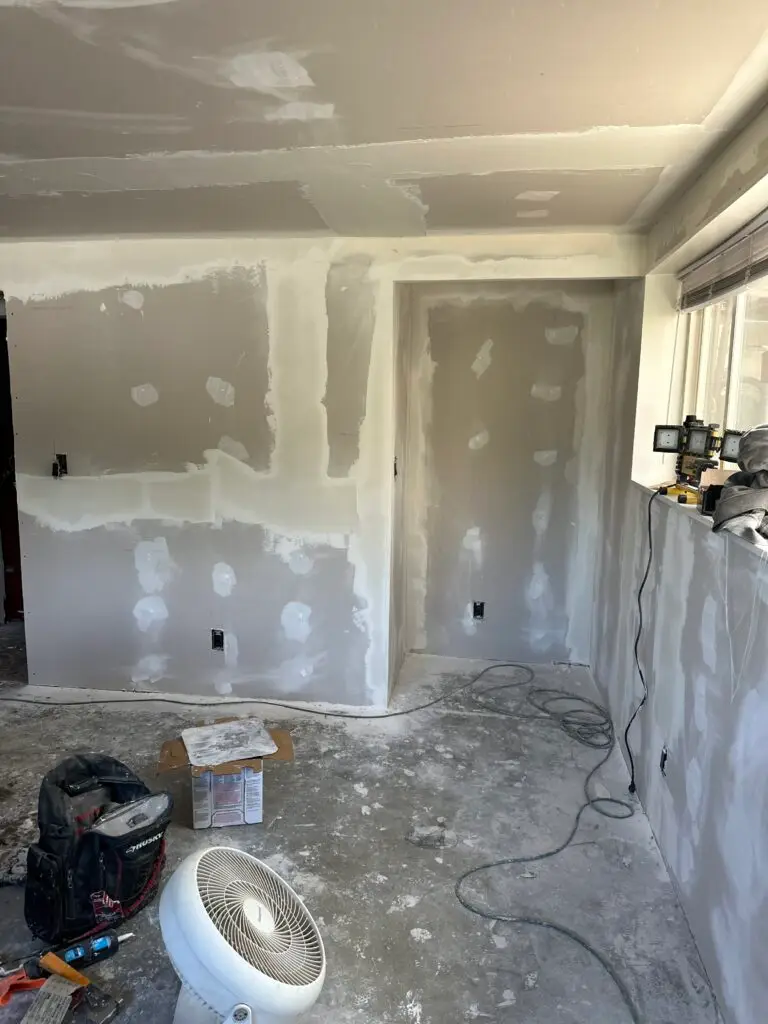 Garage Conversion Drywall Installation in Kent — drywall